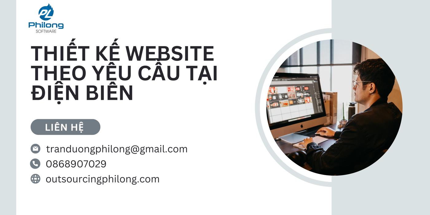 Thiết kế website theo yêu cầu tại Điện Biên Phủ