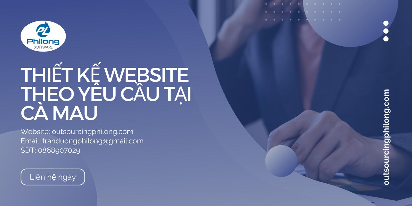 Thiết kế website tại Cà Mau