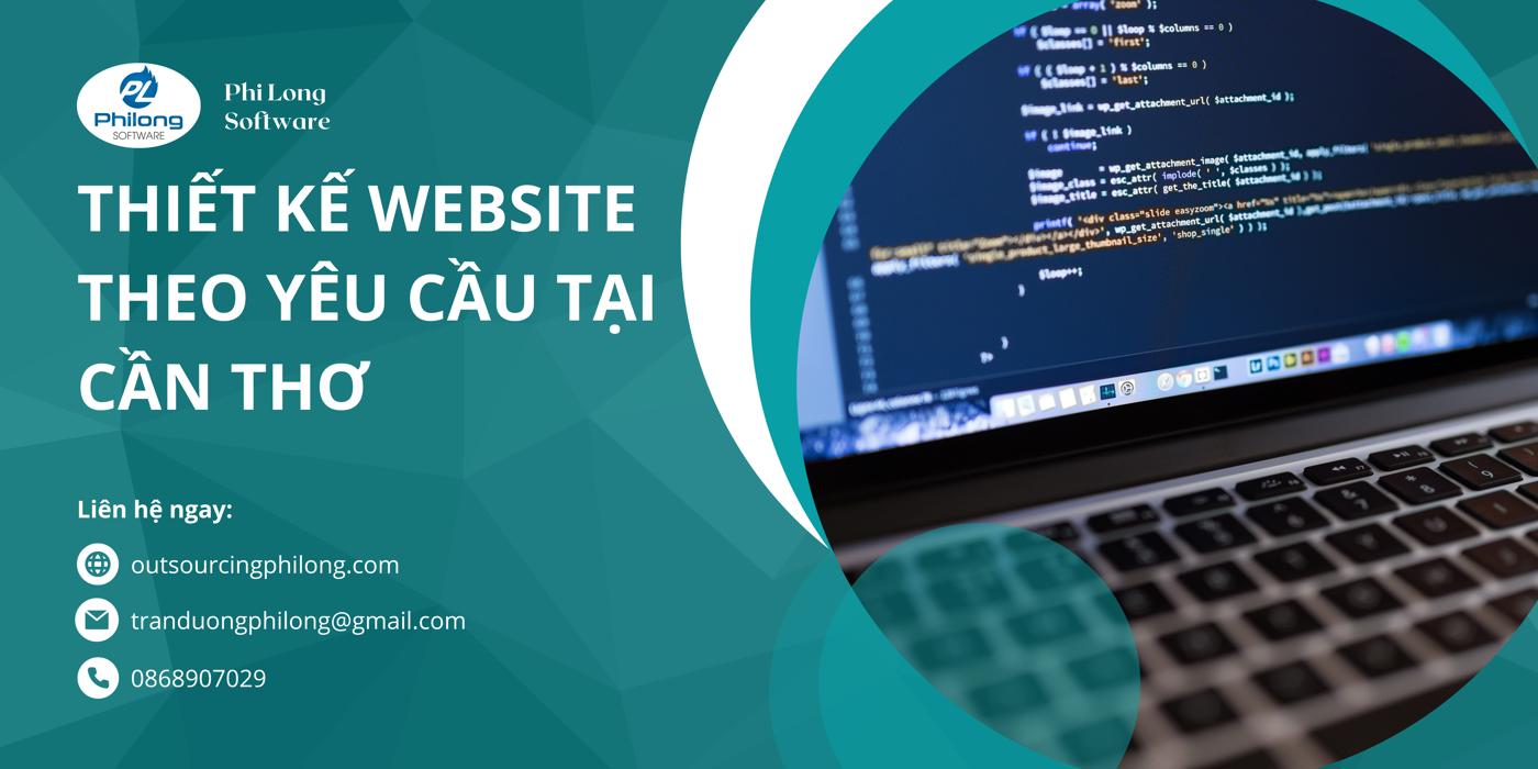 Thiết kế website theo yêu cầu tại Cần Thơ