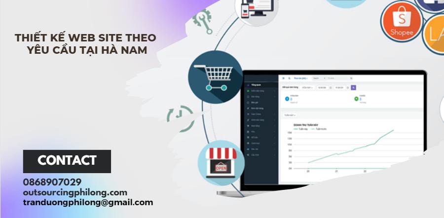 Thiết kế website theo yêu cầu tại Hà Nam