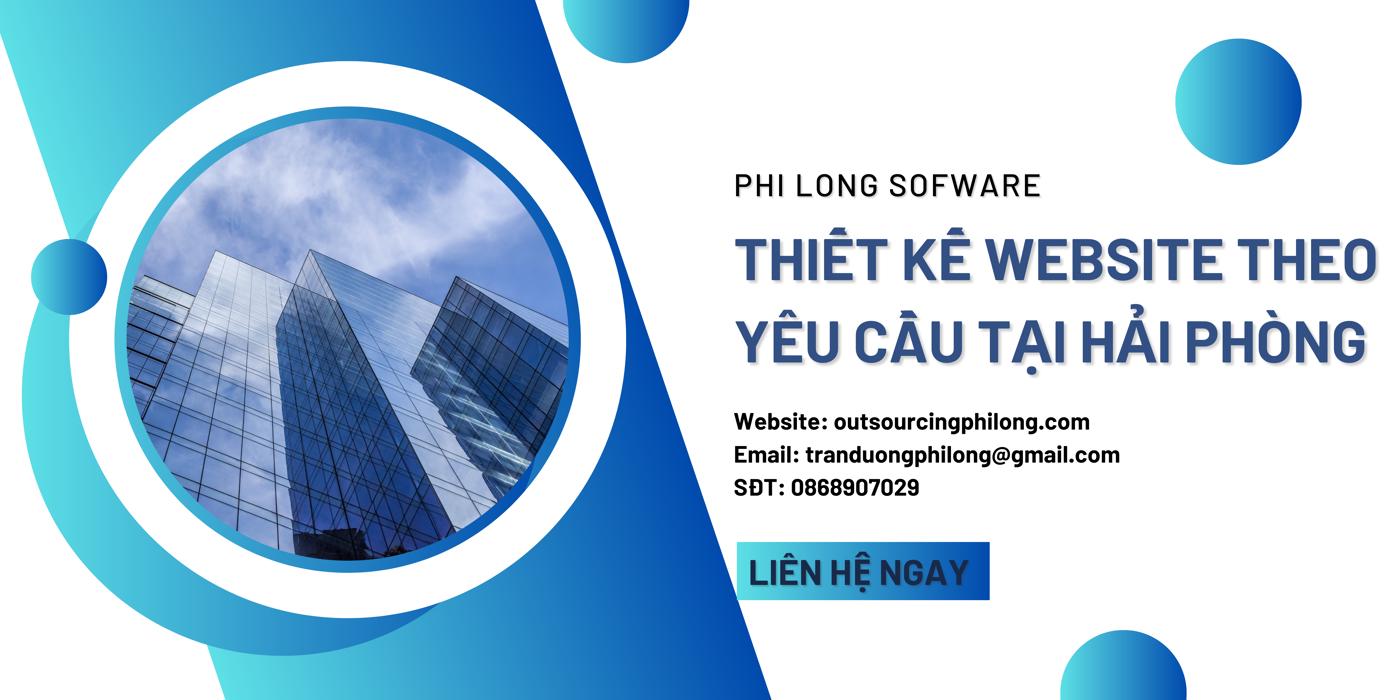 Thiết kế website theo yêu cầu tại Hải Phòng