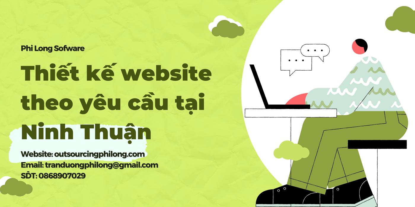 Thiết kế website theo yêu cầu tại Ninh Thuận